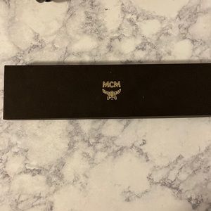 Mcm snap bracelet